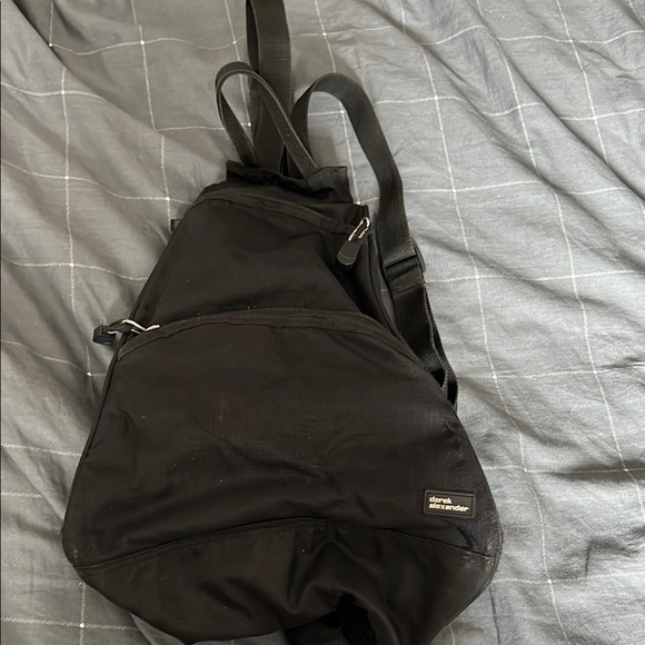Derek Alexander Other - Derek Alexander Black Nylon Sling Backpack Crossbody Bag